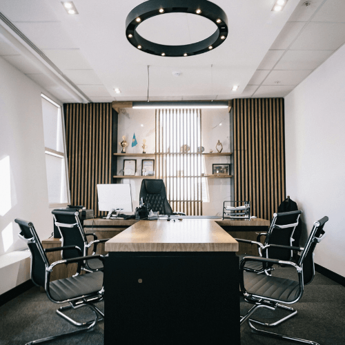 low budget business centre